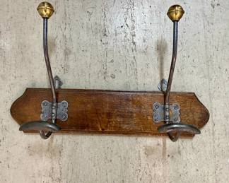 Vintage French Coat Rack