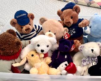 Ty collectible beanie babies