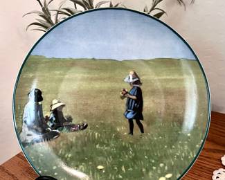 Display plate art decor