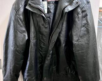Men's leather jacket 