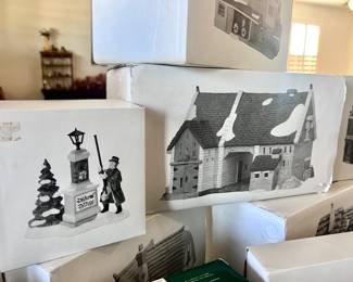 Large collection of Department 56 