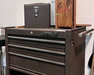 Rolling tool storage organizer 