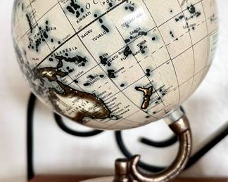 Mini globe office decor