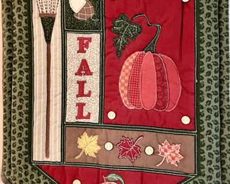 fall table runner