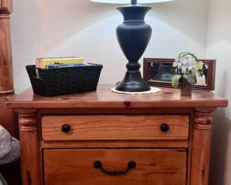 Wooden side table set (1 of 2)