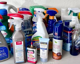 Various cleaning agents