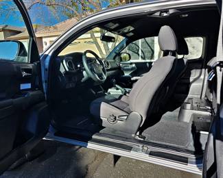 2016 Toyota Tacoma Truck for sale. 4-wheel drive, new tires, bed cover, 45,000 miles, one elderly owner, no accidents, no scratches, no dents, always detailed, only one person, the owner ever rode in the vehicle, We are taking bids starting Friday at 8m until Sunday noon. 