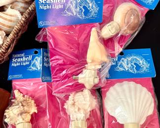 Seashell night lights 