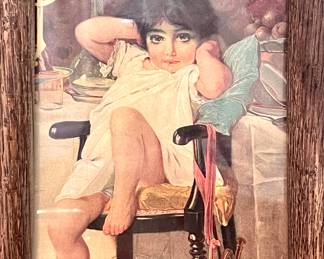 VIntage soap poster decor