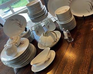 Harmony House Fine China Japan  Golden Wheat  Set for 12