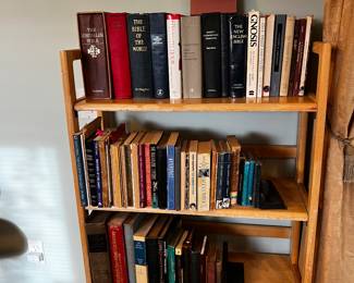 bibles , misc books 