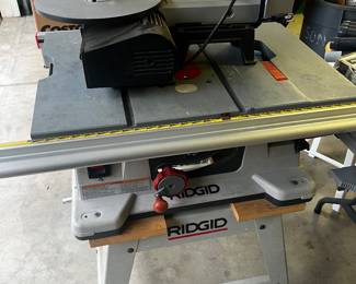 Ridged table saw and Dremel saw 