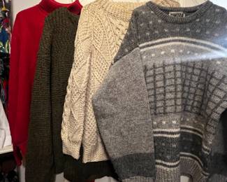 vintage knitted sweaters