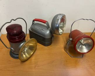 Vintage flashlights 