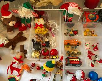  Christmas Santa’s, decorations and ornaments. Vintage Christmas ornaments 