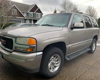 $4900 - 2001 Yukon 165408  Bid # 1