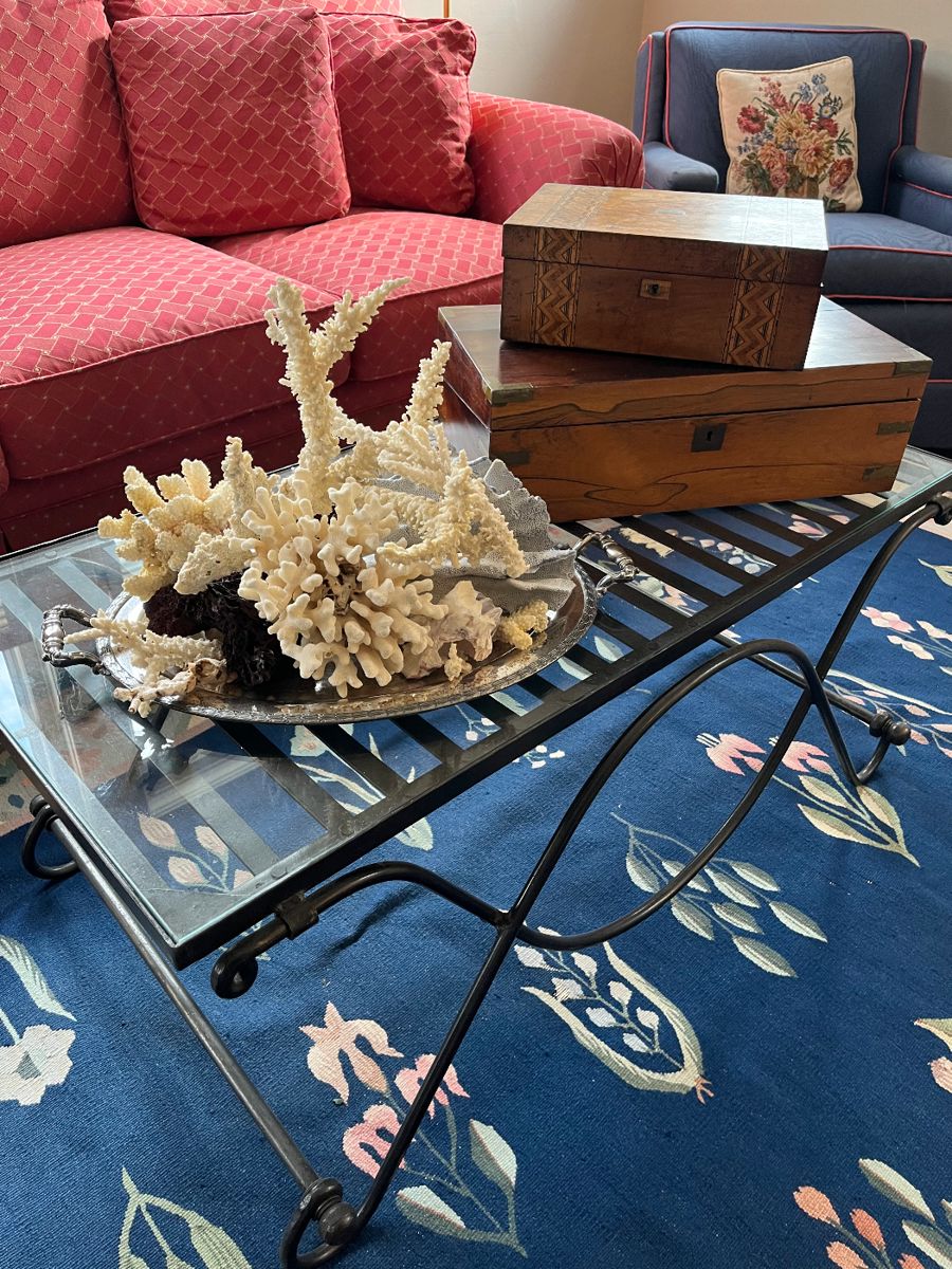 Vintage Coral & Lap Desks