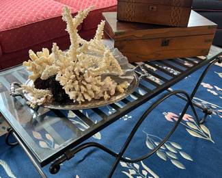 Vintage Coral & Lap Desks