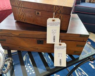 2 Antique Lap Desks