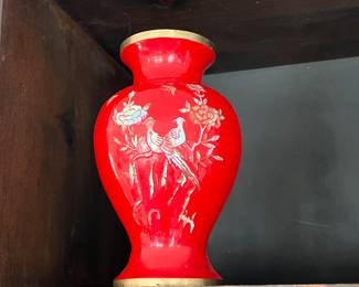 Korean Enamel Vase