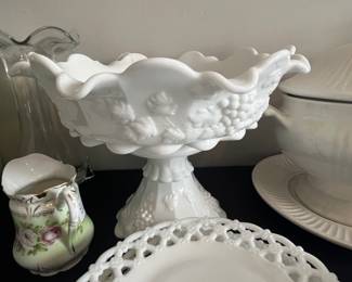 Westmorland Milk Glass Bowl