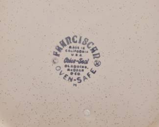 Franciscan oven-safe 