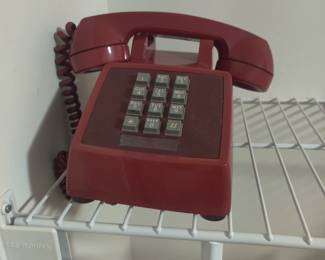 Push button phone from the 80's