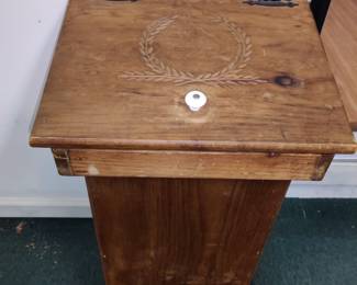 Potato bin in the garage