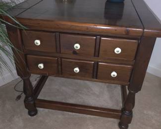 Dovetailed end table