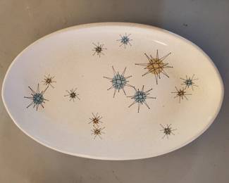 Atomic Star-burst Franciscan oven-safe platter