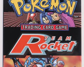 Pokemon Team Rocket trading card unopened pack