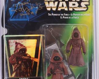 Star Wars signed action figure