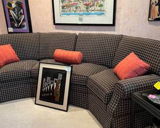 Norwalk Contoured Brown Sofa
Practically new
$900