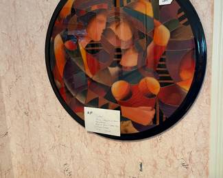 “Lovers”
Round wall Art
$50