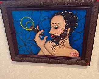 Hair on his chinny, chin, chin
$25