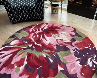 McKenzie-Child’s 6’ Round Area Rug
$300