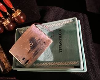 TIFFANY & CO STERLING BELT BUCKLE Art Deco Style