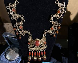 Costume Jewelry some Sterling Silver