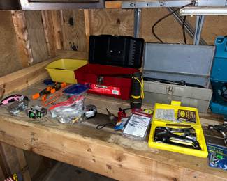 tools and shop items