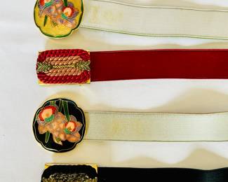 Vintage womens belts