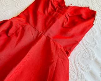 Vintage Filcol taffeta gown