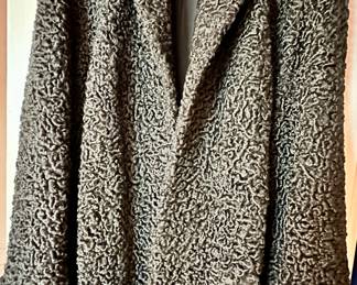 Persian lambswool coat from Henry Meshel Brooklyn