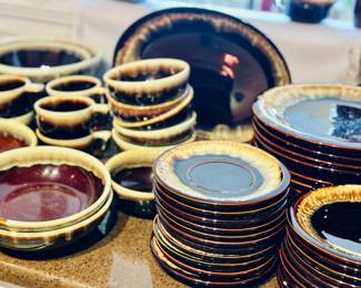 Pfaltzgraff Brown Drip Glaze 