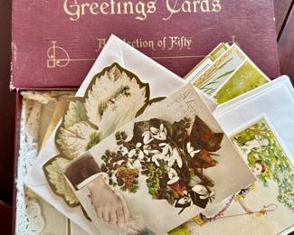 Victorian notecard sampler