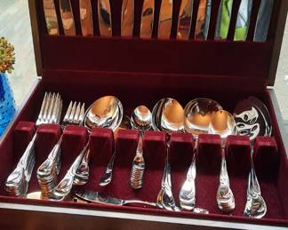 Vintage Silverware Set