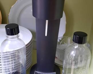 Soda Stream Machine with Refill Bottles