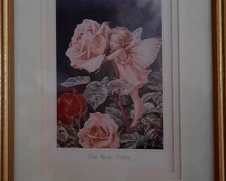 Rose Fairy Framed Picture