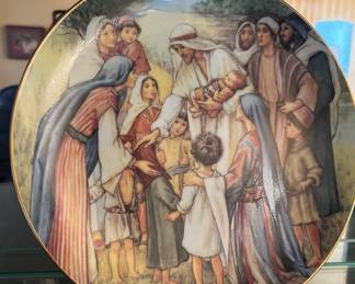 Baby Jesus Decor Plate