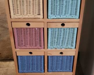 Colorful Basket Storage