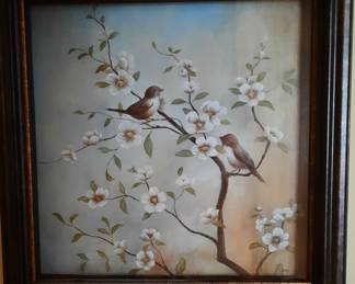 Precious Cherry Blossom And Bird Picture